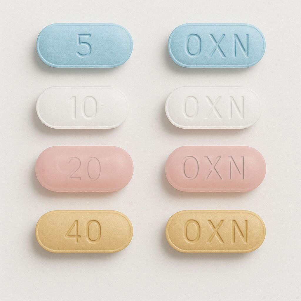 targin color codes and dosages